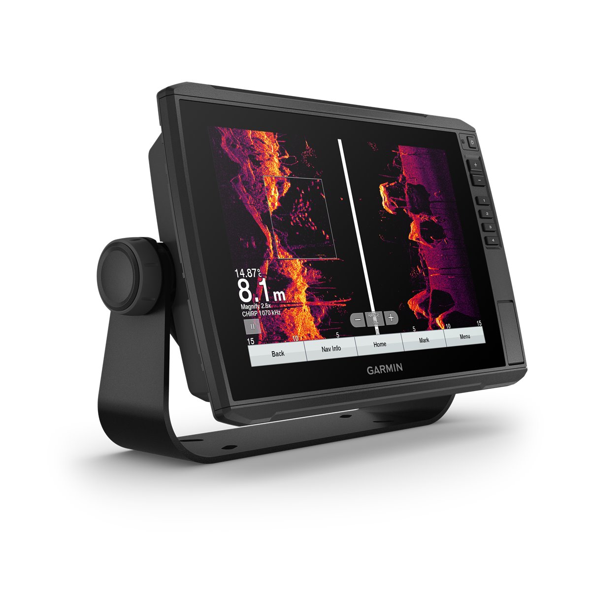 Garmin Echomap Ultra 122sv Mit GT56UHD TM Geber Mit Panoptix LiveScope